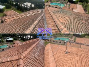 Roof Washing Brisbane | Glazed Terracotta Cleaning